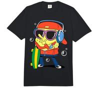 Bob Esponja Skater tee con Sombrero Comfort Colors Adult Heavyweight T-Shirt
