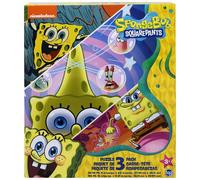 Bob Esponja Squarepants - 3 en 1 rompecabezas para nios. Gran cumpleaos y regalos educativos para nios y nias. Las piezas coloridas encajan p