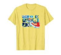 Bob Esponja Squarepants 90s Retro Jet Ski Ride Regalos Deportivos Camiseta