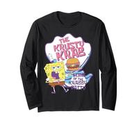 Bob Esponja Squarepants Pastel Krusty Krab Manga Larga