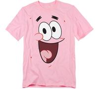 Bob Esponja Squarepants Patrick Smile - Camiseta unisex para adulto, Patrick, Large