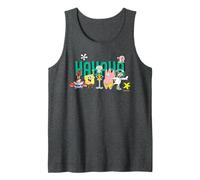Bob Esponja Squarepants Personajes Pose Friend Fun 90s Classic Camiseta sin Mangas