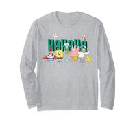 Bob Esponja Squarepants Personajes Pose Friend Fun Classic 90s Manga Larga