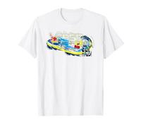 Bob Esponja Squarepants Pro Boarder Wave Rider Fun Classic 90s Camiseta