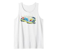 Bob Esponja Squarepants Pro Boarder Wave Rider Fun Classic 90s Camiseta sin Mangas