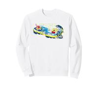 Bob Esponja Squarepants Pro Boarder Wave Rider Fun Classic 90s Sudadera