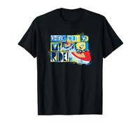 Bob Esponja Squarepants Pro Jet Ski Ride Retro 90s Sports LOL Camiseta