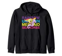 Bob Esponja Squarepants Rainbow Unicorn Mermaid Pride Classic Sudadera con Capucha