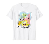 Bob Esponja Squarepants Retro Mejores Amigos Calamardo Patricio Camiseta