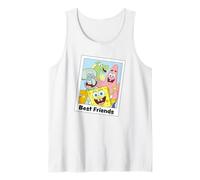 Bob Esponja Squarepants Retro Mejores Amigos Calamardo Patricio Camiseta sin Mangas