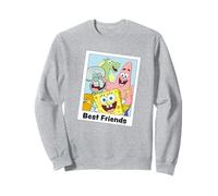 Bob Esponja Squarepants Retro Mejores Amigos Calamardo Patricio Sudadera