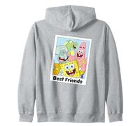 Bob Esponja Squarepants Retro Mejores Amigos Calamardo Patricio Sudadera con Capucha