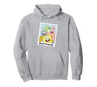Bob Esponja Squarepants Retro Mejores Amigos Calamardo Patricio Sudadera con Capucha