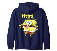Bob Esponja Squarepants Retro Weird Pose Comic Vibes Classic Sudadera con Capucha