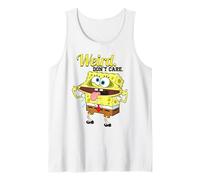 Bob Esponja Squarepants Strange Style Dont Care Retro Artwork Camiseta sin Mangas