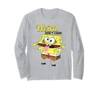 Bob Esponja Squarepants Strange Style Dont Care Retro Artwork Manga Larga