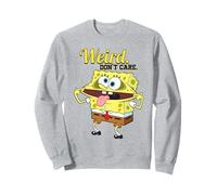 Bob Esponja Squarepants Strange Style Dont Care Retro Artwork Sudadera