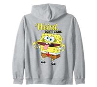 Bob Esponja Squarepants Strange Style Dont Care Retro Artwork Sudadera con Capucha