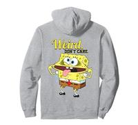 Bob Esponja Squarepants Strange Style Dont Care Retro Artwork Sudadera con Capucha