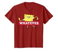 Bob Esponja Squarepants Whatever Carefree Vibes Fun 90s Retro Camiseta