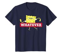 Bob Esponja Squarepants Whatever Carefree Vibes Fun Retro 90s Camiseta