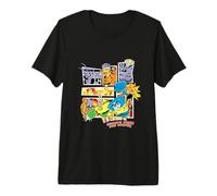 Bob Esponja Squarepants y Sus Amigos Superhéroes Camiseta Premium