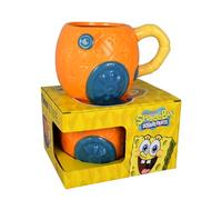Bob Esponja Taza 3D - Casa de Piña Taza de Café Taza de Café Taza de Cerámica 650 ml Naranja