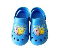 Bob Esponja Zuecos para niños - Patrick y Bob Esponja Niños Sandalias Sandalias Pantoletten Jardín Zapatos Antideslizante Azul, azul, 27/28 EU