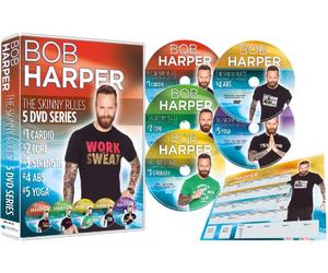 Bob Harper - The Skinny Rules - 5 DVD Boxset with Calendar - UK PAL