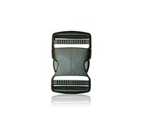 Bob Kraft: hebilla de 40 mm, cierre de presión, cierre de clic de plástico, cierre de clip, hebilla para cinturón pélvico, hebilla de repuesto para mochila, 1 pieza