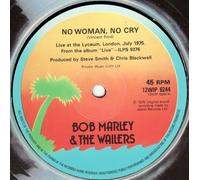 BOB MARLEY AND THE WAILERS - NO WOMEN NO CRY/JAMMIN VINYL 12" 1975[ISLAND 12WIP6244] BOB MARLEY AND THE WAILERS