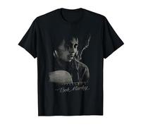 Bob Marley Catch A Fire - Camiseta para Guitarra Camiseta, Hombre, Negro, XL
