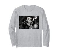 Bob Marley En Berkshire Music Glen por Michael Grecco Manga Larga