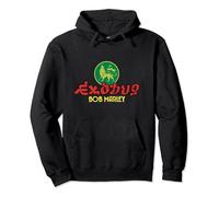 Bob Marley Éxodus Lion Negro Sudadera con Capucha