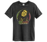 Bob Merley - T-Shirt #s Nera Uomo# Bob Marley