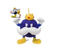 Bob Omb Rey Super Mario Peluche Corona Bomba Muñeco de Peluche Regalo de Navidad Niños