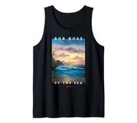 Bob Ross by The Sea Camiseta sin Mangas