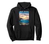 Bob Ross by The Sea Sudadera con Capucha