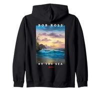 Bob Ross by The Sea Sudadera con Capucha