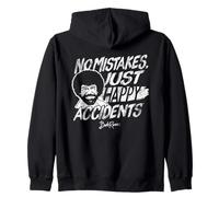 Bob Ross Happy Accidents Sudadera con Capucha