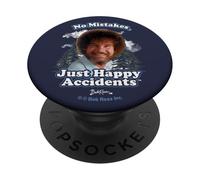 Bob Ross Happy Clouds PopSockets PopGrip Adhesivo