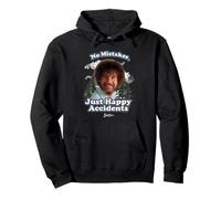 Bob Ross Happy Clouds Sudadera con Capucha