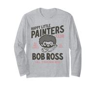 Bob Ross Happy Little Painters Club Manga Larga