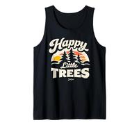 Bob Ross Happy Little Trees Camiseta sin Mangas