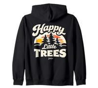 Bob Ross Happy Little Trees Sudadera con Capucha