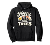 Bob Ross Happy Little Trees Sudadera con Capucha
