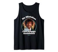 Bob Ross Happy Retro Camiseta sin Mangas