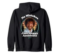 Bob Ross Happy Retro Sudadera con Capucha