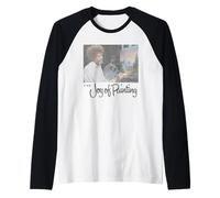 Bob Ross Joy of Painting Camiseta Manga Raglan