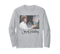 Bob Ross Joy of Painting Manga Larga
